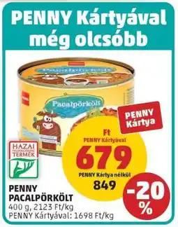 PENNY PENNY Pacalpörkölt ajánlat
