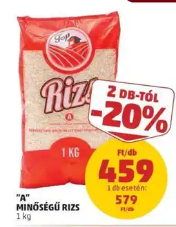 PENNY A Minőségű Rizs ajánlat