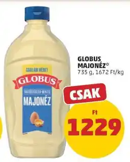 PENNY Globus Majonéz ajánlat