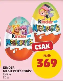 PENNY KINDER MEGLEPETÉS TOJÁS ajánlat