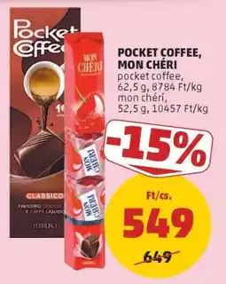 PENNY Pocket Coffee, Mon Chéri ajánlat