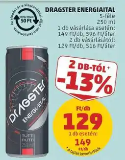 PENNY Dragster Energiaital ajánlat
