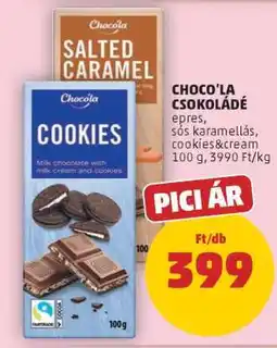 PENNY CHOCO'LA CSOKOLÁDÉ ajánlat