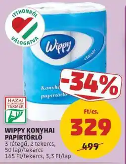 PENNY Wippy Konyhai Papírtörlő ajánlat