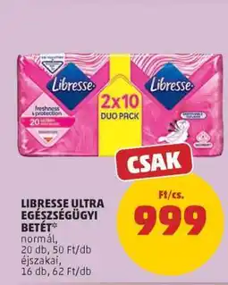 PENNY Libresse Ultra egészségügyi betét ajánlat