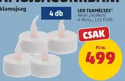 PENNY LED TEAMÉCSÉS ajánlat