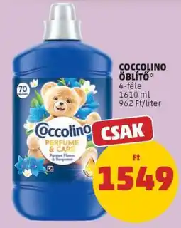 PENNY Coccolino Öblítő ajánlat