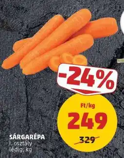 PENNY Sárgarépa ajánlat