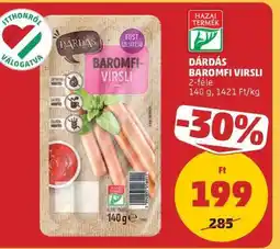 PENNY Dárdás Baromfi Virsli ajánlat