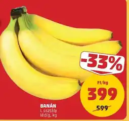 PENNY Banán ajánlat