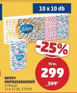 PENNY Wippy Papírzsebkendő ajánlat
