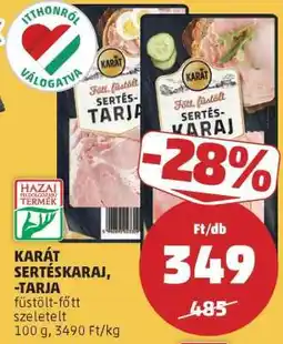 PENNY KARÁT Sertéskaraj, -tarja ajánlat