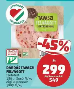PENNY Dárdás Tavaszi Felvágott ajánlat