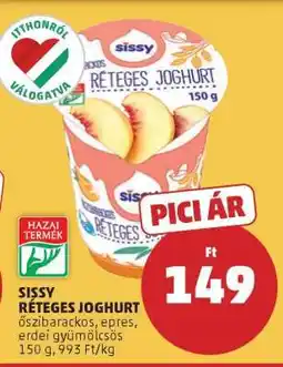 PENNY Sissy Réteges Joghurt ajánlat