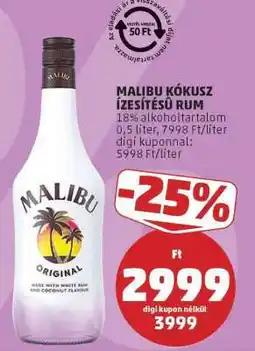 PENNY Malibu Kókusz Ízesítésű Rum ajánlat