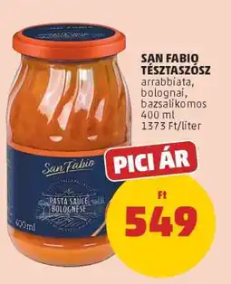 PENNY San Fabio Tésztaszósz ajánlat
