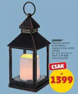 PENNY Lámpás ajánlat