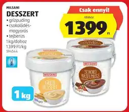 ALDI Milsani Desszert ajánlat