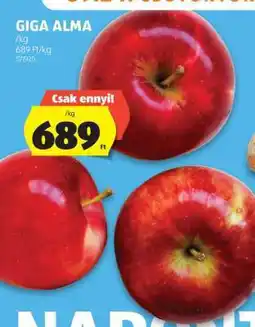 ALDI GIGA ALMA ajánlat