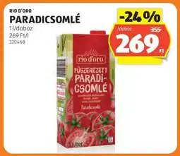 ALDI RIO D'ORO PARADICSOMLÉ ajánlat