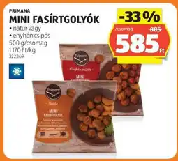 ALDI Primana Mini Fasírtgolyók ajánlat