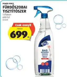 ALDI POWER FORCE FÜRDŐSZOBAI TISZTÍTÓSZER ajánlat