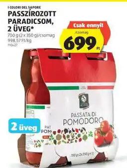ALDI PASSZÍROZOTT PARADICSOM, 2 ÜVEG ajánlat