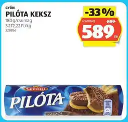 ALDI GYŐRI Pilóta keksz ajánlat