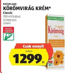 ALDI NATURLAND KÖRÖMVIRÁG KRÉM ajánlat