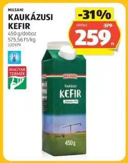 ALDI Milsani Kaukázusi Kefir ajánlat