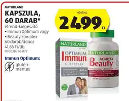 ALDI NATURLAND KAPSZULA, 60 DARAB ajánlat