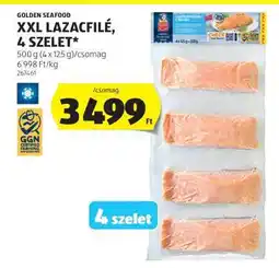 ALDI XXL Lazacfilé, 4 szelet ajánlat