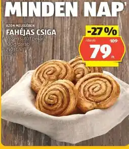 ALDI Fahéjas csiga ajánlat