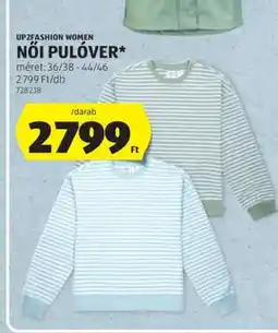 ALDI UP2FASHION WOMEN NŐI PULÓVER ajánlat