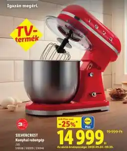 Lidl SILVERCREST Konyhai robotgép ajánlat