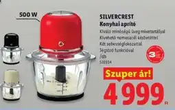Lidl SILVERCREST Konyhai aprító ajánlat