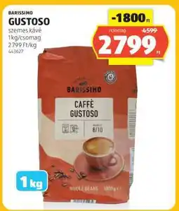 ALDI BARISSIMO GUSTOSO ajánlat
