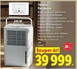 Lidl Tronic Párátlanító ajánlat