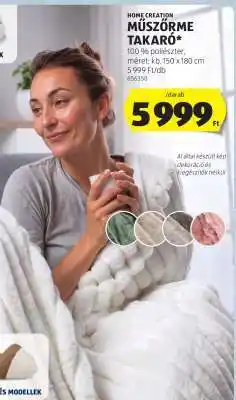 ALDI HOME CREATION MŰSZŐRME TAKARÓ ajánlat