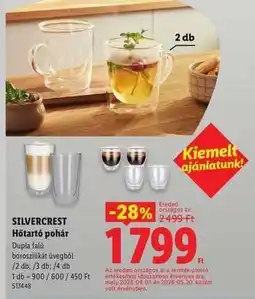 Lidl SILVERCREST Hőtartó pohár ajánlat