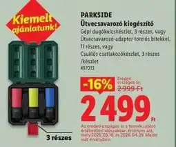 Lidl PARKSIDE Ütvecsavarozó kiegészítő ajánlat