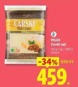 Lidl PILOS Carski sajt ajánlat
