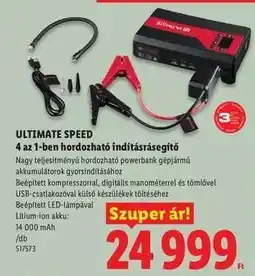 Lidl ULTIMATE SPEED ajánlat