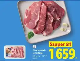 Lidl Friss, szeletelt sertéstarja ajánlat