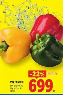 Lidl Paprika mix ajánlat