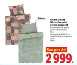Lidl LIVARNO home Mikroszálas szatén ágyneműhuzat, /szett ajánlat