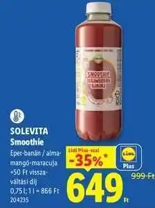 Lidl SOLEVITA Smoothie ajánlat