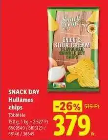 Lidl SNACK DAY ajánlat
