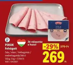 Lidl Pikok Felvágott ajánlat
