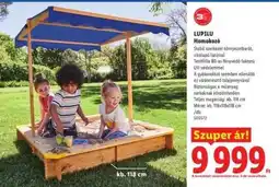 Lidl LUPILU Homokozó ajánlat